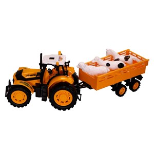 اسباب بازی تراکتور بزرگ مزرعه درج توی Dorj Toy